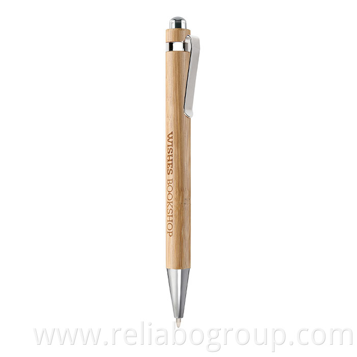 Wholesales Custom Logo Promotional Ecological Recycled bamboo Pen